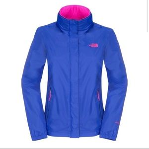 North Face lightweight nylon rain jacket